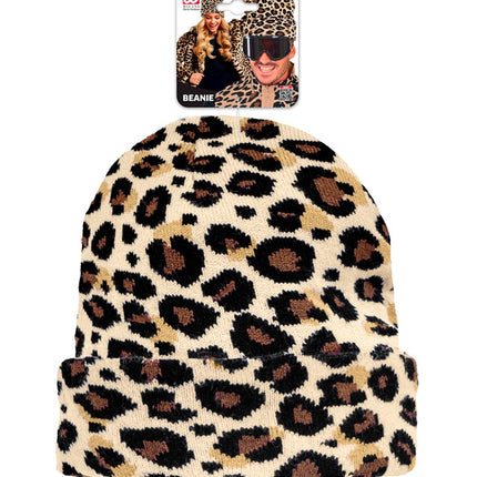 Beanie Leopard Klassisch