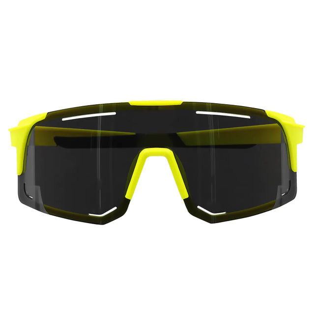 Schwarz Gelbe Skibrille