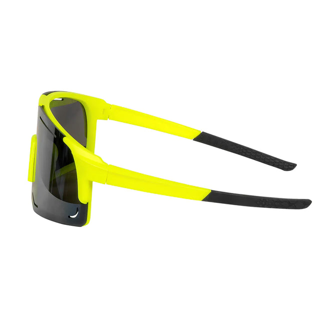 Schwarz Gelbe Skibrille