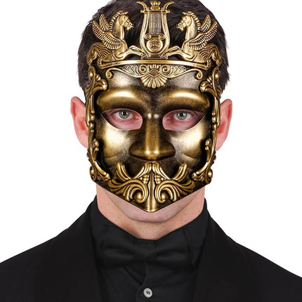 Römische Maske Gold