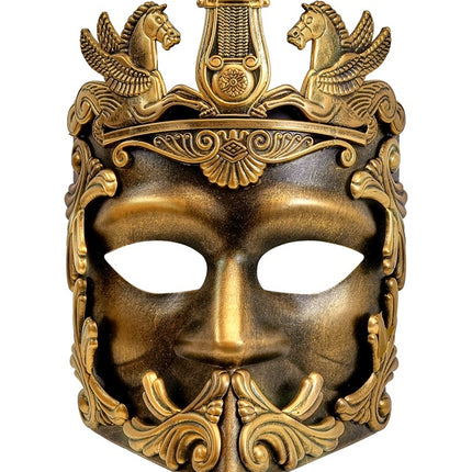 Römische Maske Gold