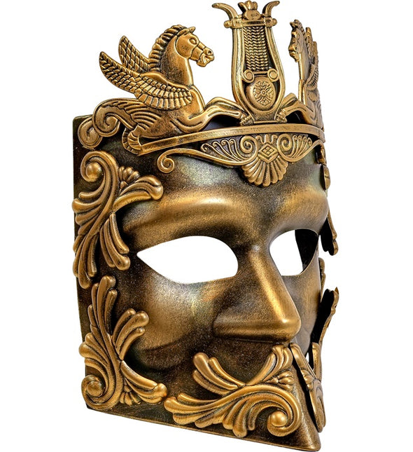 Römische Maske Gold
