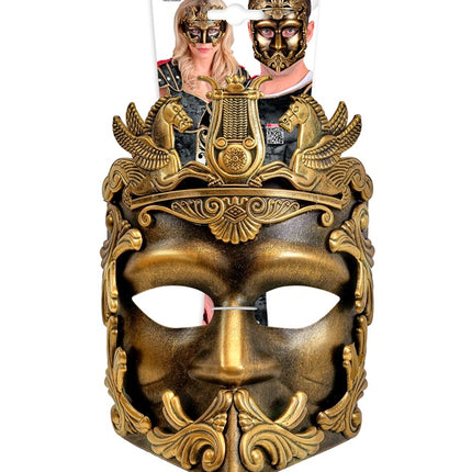 Römische Maske Gold