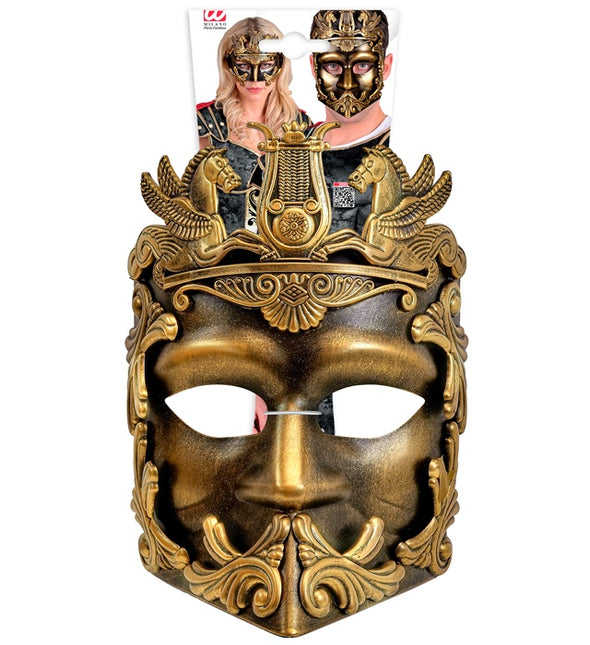 Römische Maske Gold
