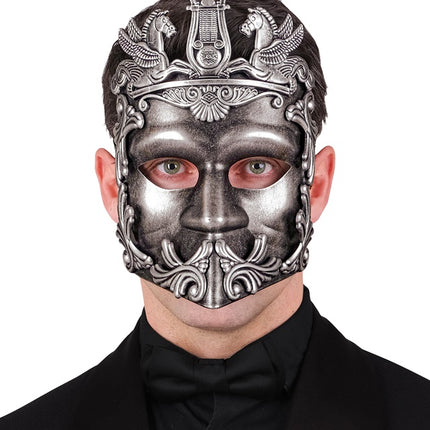 Römische Maske Silber