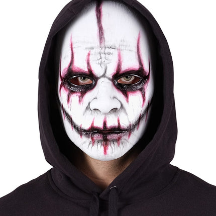 Joker Maske Weiß Böse