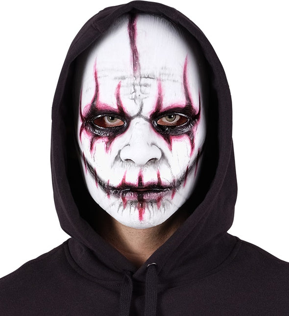 Joker Maske Weiß Böse