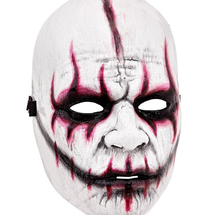 Joker Maske Weiß Böse