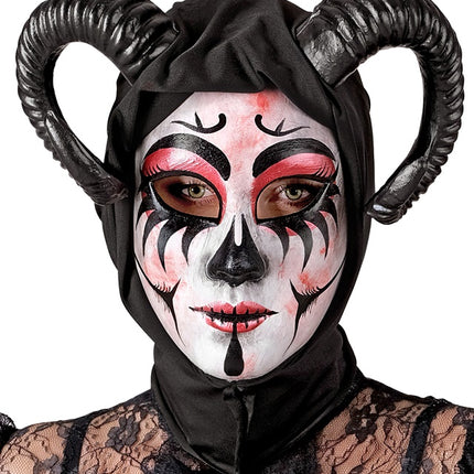 Halloween Maske Damen Theater Teufel