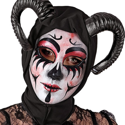 Halloween Maske Damen Theater Teufel