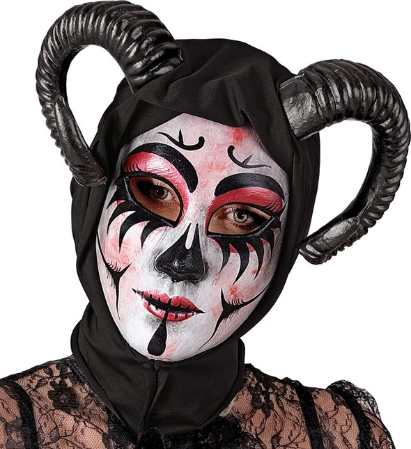 Halloween Maske Damen Theater Teufel