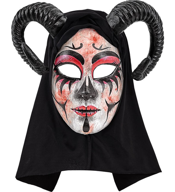 Halloween Maske Damen Theater Teufel