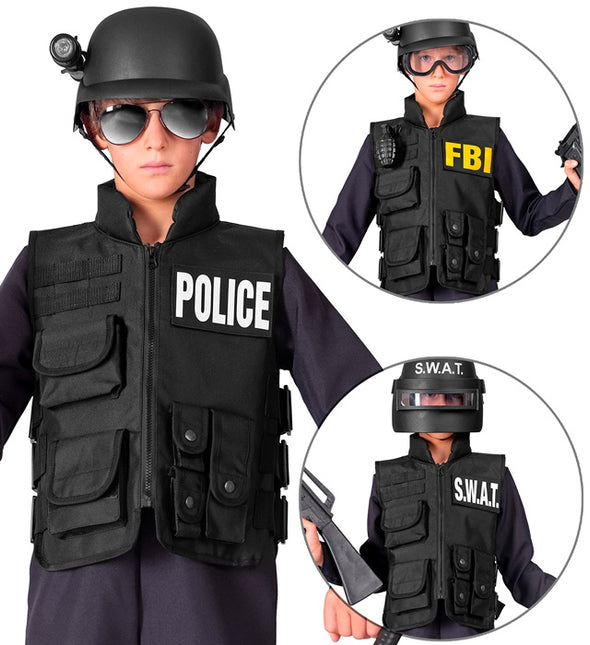 SWAT-WESTE FBI/POLIZEI KIND