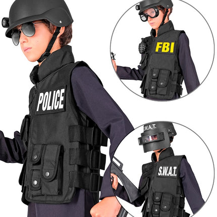 SWAT-WESTE FBI/POLIZEI KIND