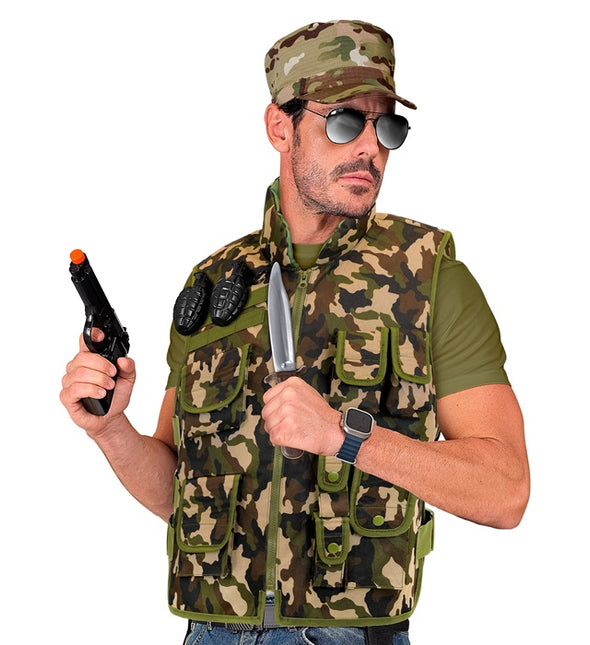 Militärische Tarnweste