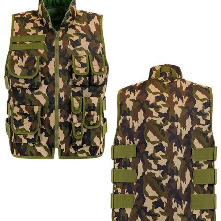 Militärische Tarnweste
