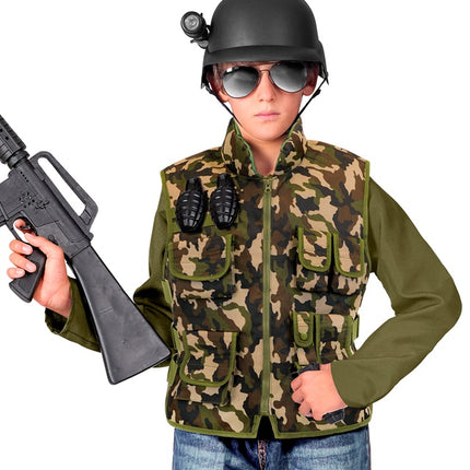 Militärische Tarnweste Kind