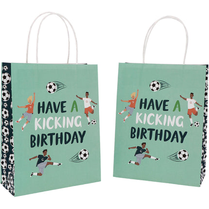 Fußball Handout-Taschen 27cm 6 Stk.