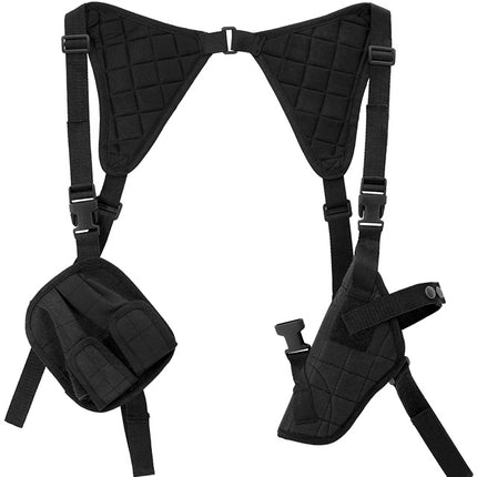 Schulterholster Schwarz Uni