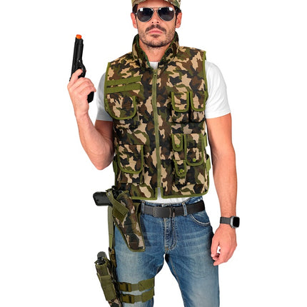 Holster Rechtes Bein Camouflage