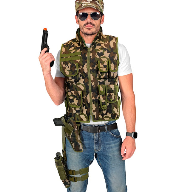 Holster Rechtes Bein Camouflage