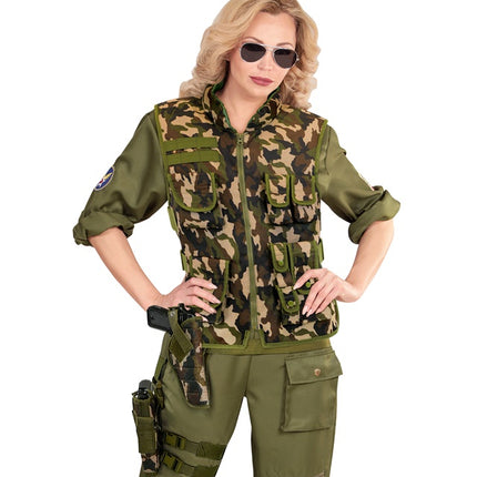 Holster Rechtes Bein Camouflage