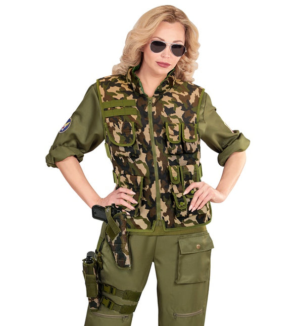 Holster Rechtes Bein Camouflage