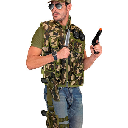 Holster Rechtes Bein Camouflage