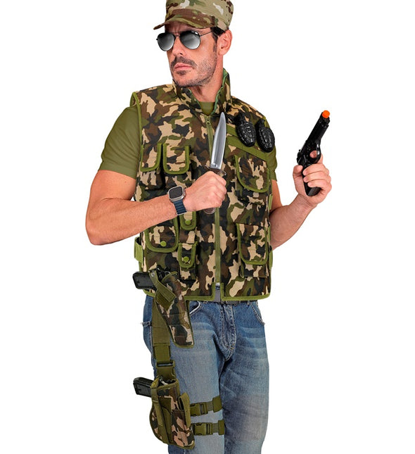 Holster Rechtes Bein Camouflage