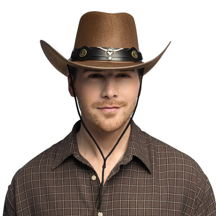 Hut Cowboy Wyatt braun