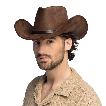 Hut Cowboy Bronco braun