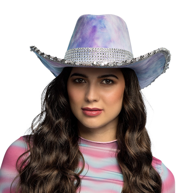 Hut Cowboy Darling lilafarben