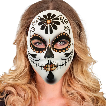 Maske Dia De Los Muertos Frau