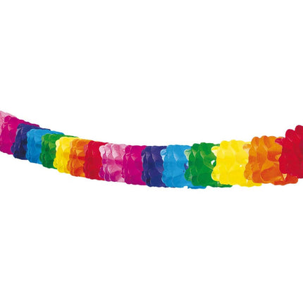Hawaii-Girlande, bunt, 6 m