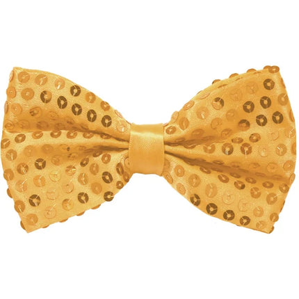 Goldene Schleife mit Glitzer