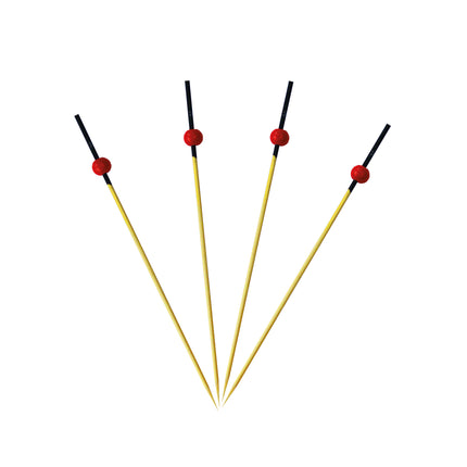 Braune Cocktailstäbchen Holz 24Stk