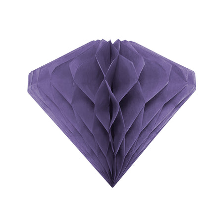Diamant Wabe Lila 20cm