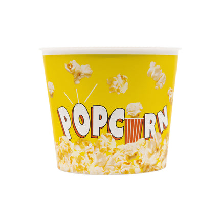 Party Essentials Wiederverwendbarer Popcorn-Eimer Gelb 1St