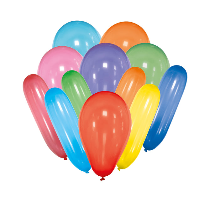 Party Essentials Gemischte Luftballons in verschiedenen Formen und Farben 30St