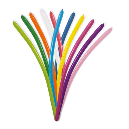 Bunte Modellierballons 15 Stk