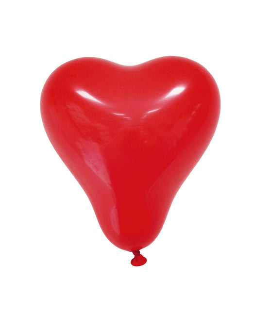Party Essentials Herzförmige Ballons Rot 8St