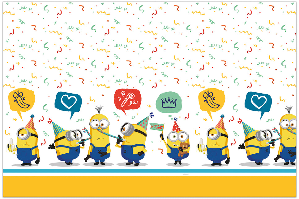 Minions: The Rise Of Gru Plastik Tischdecke 120X180Cm 1St