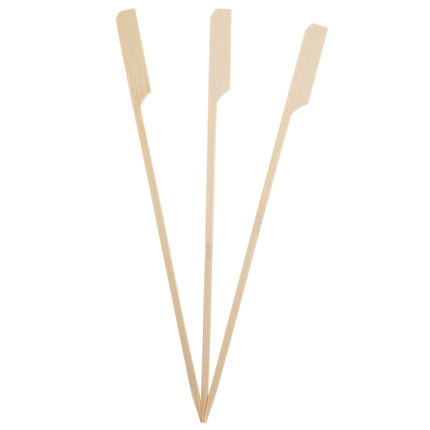 Braune Cocktailspieße 25cm 40Stück