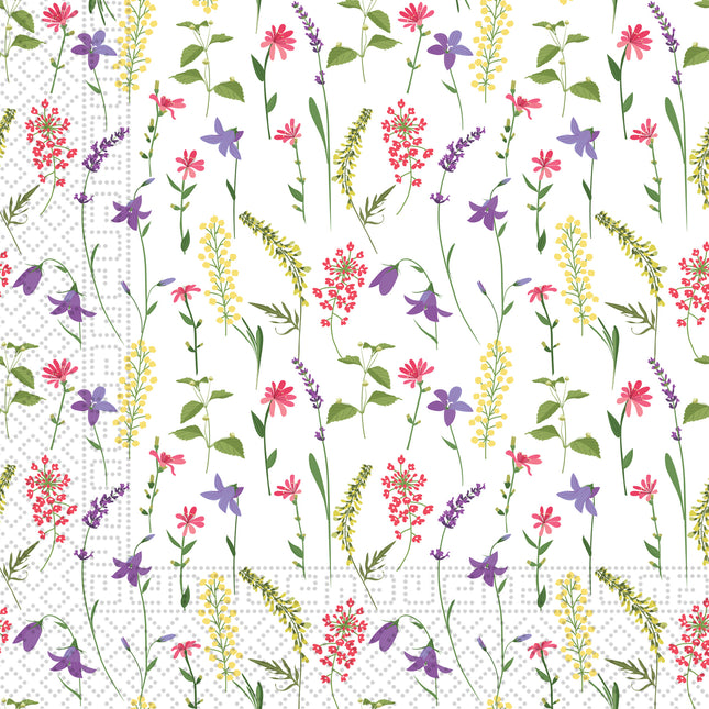 Dreilagige Papierservietten Dreilagige Papierservietten 33X33Cm Aromatic Mixed Flowers 20St