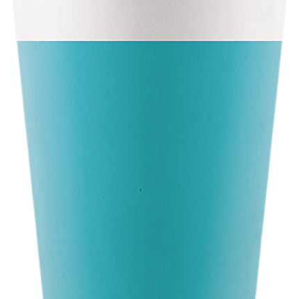 Türkisfarbene Fsc Pappbecher 200Ml (Wm) 8St