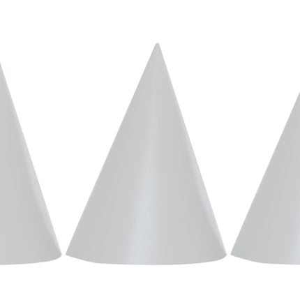 Party Essentials Fsc Silber Hüte 6St