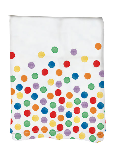 Multicolouredwater Dots Wiederverwendbare Tischdecke 120X180Cm 1St