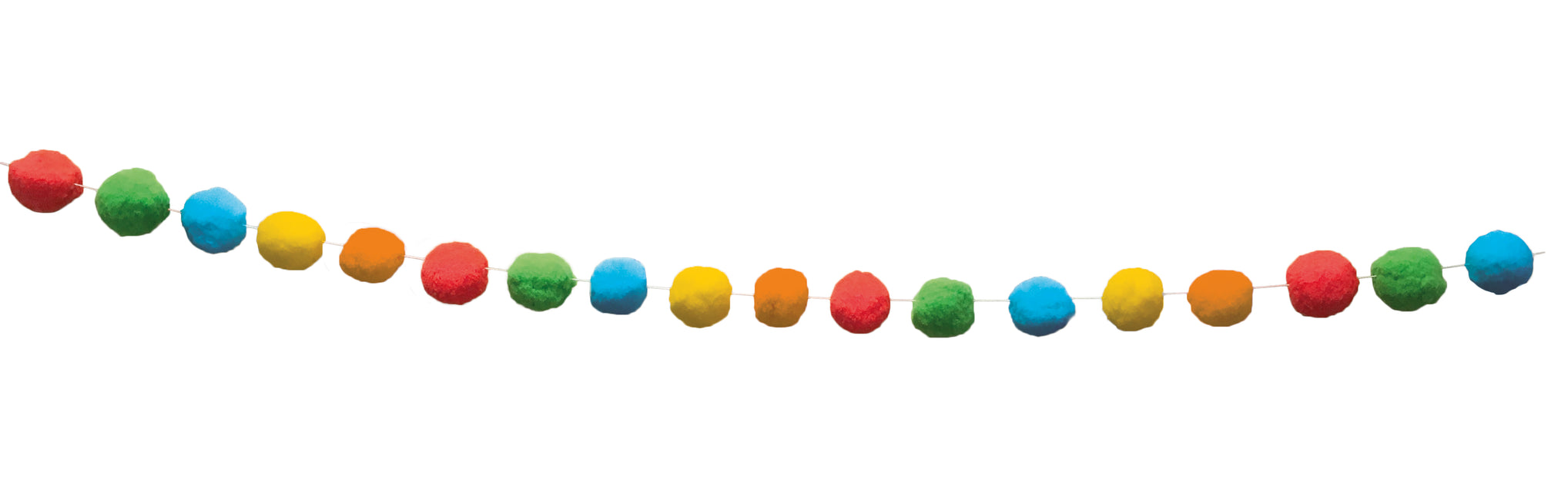 Party Essentials Wiederverwendbares Pom Pom Banner 4M 1St