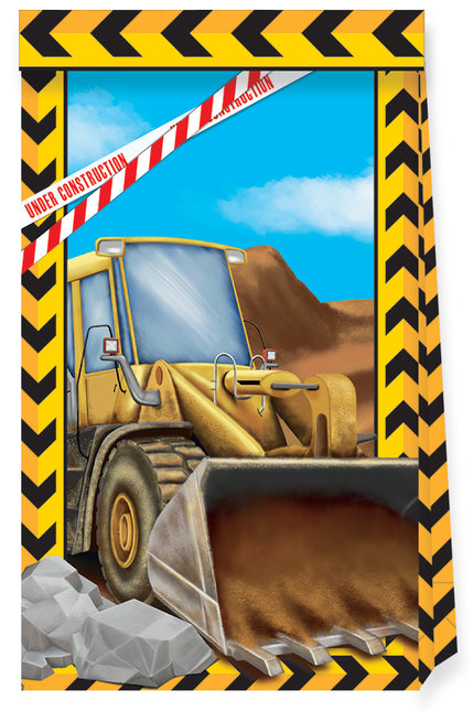 Construction Sharing Bags 4pcs