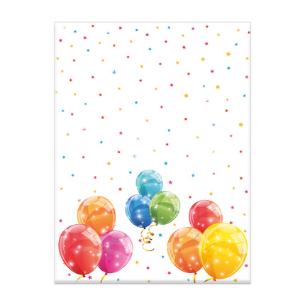 Bunte Tischdecke Ballons 1,8m